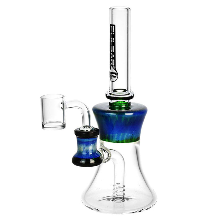 Pulsar Hourglass Chugger Glass Dab Rig - PILOTDIARY