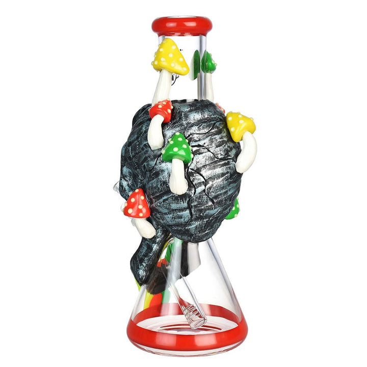 Pulsar Rainbow Puking Glass Skull Beaker Bong - PILOTDIARY