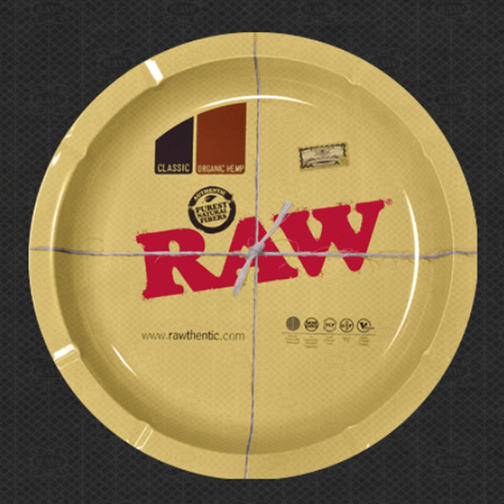 RAW Round Metal Rolling Tray - PILOTDIARY