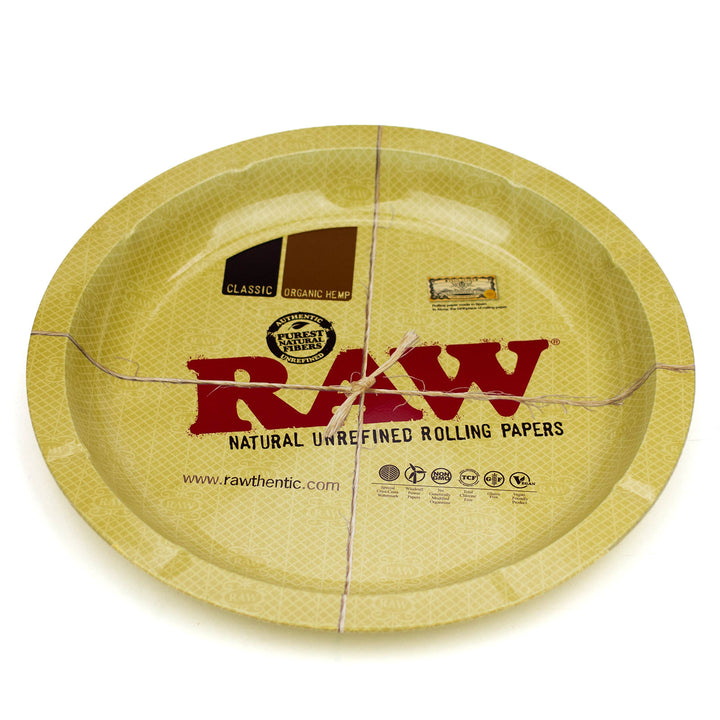 RAW Round Metal Rolling Tray - PILOTDIARY