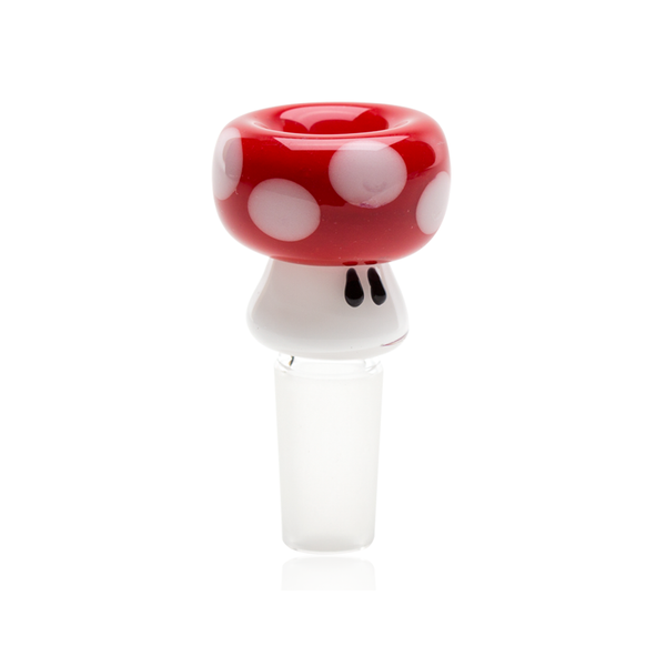 Red Mushroom Herb Bowl 14mm