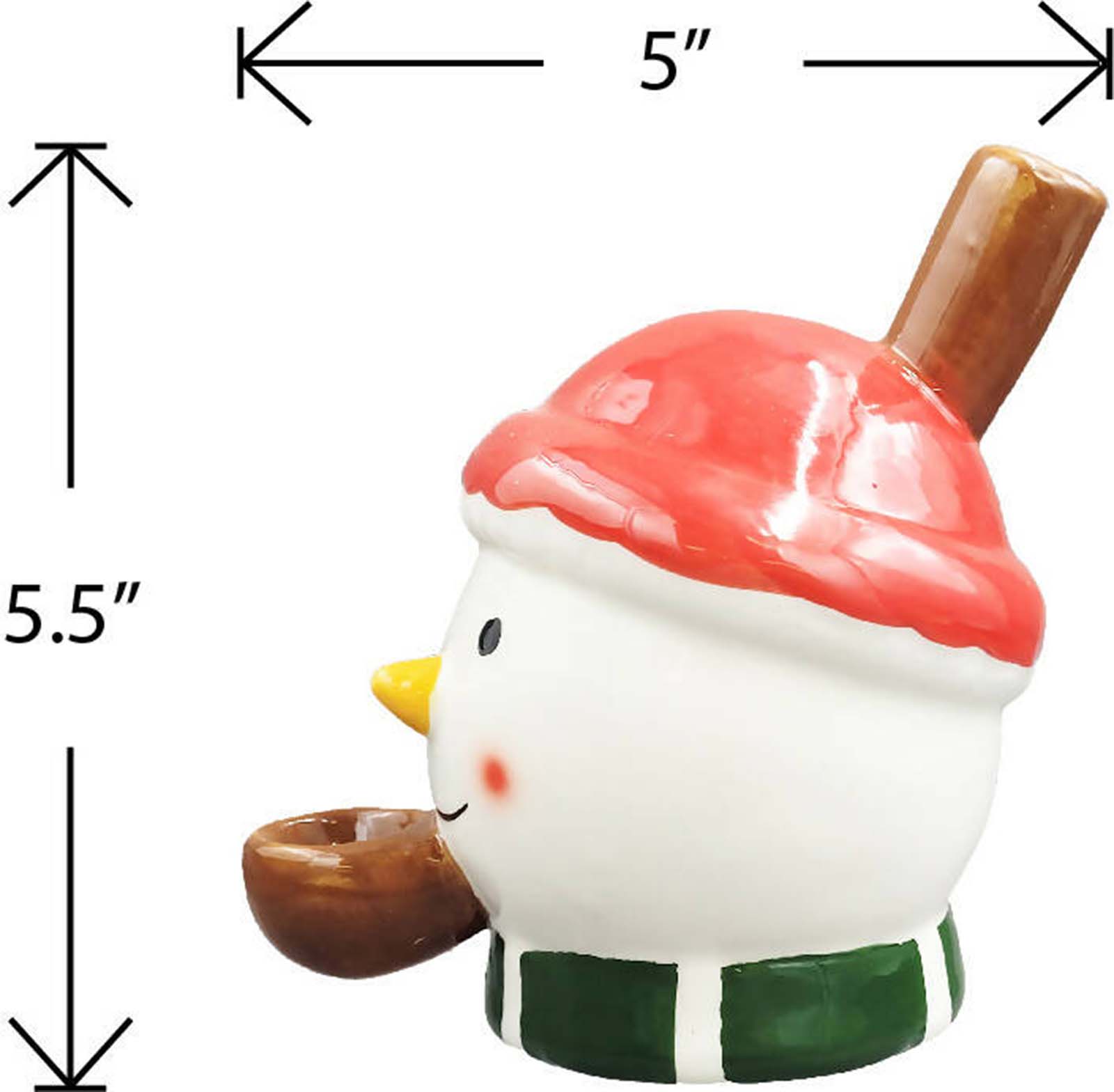 Roast & Toast Snowman Pipe PILOTDIARY