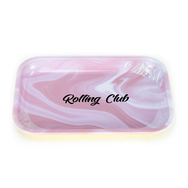 Rolling Club Medium Metal Rolling Tray - pilotdiary