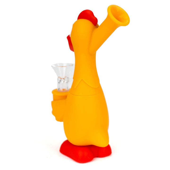 Screaming Chicken Silicone Bong - pilotdiary