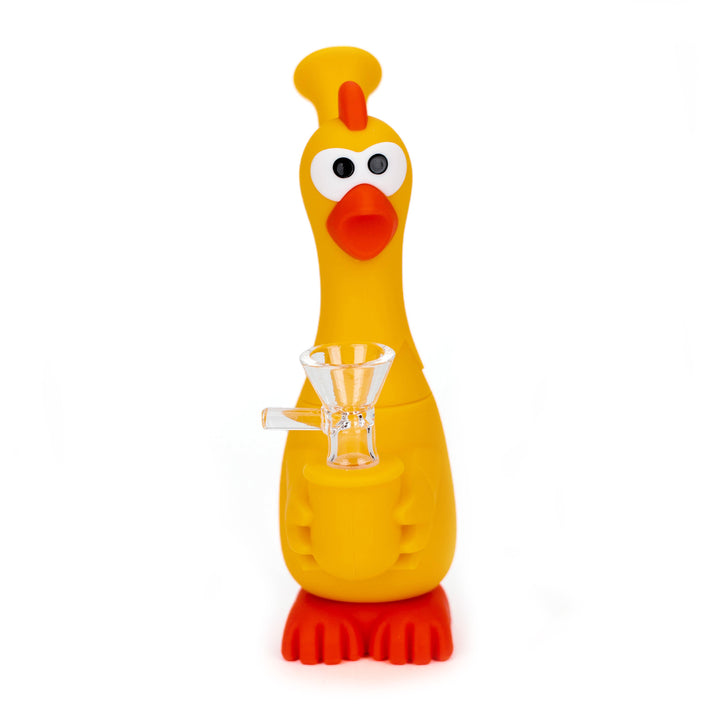 Screaming Chicken Silicone Bong - pilotdiary