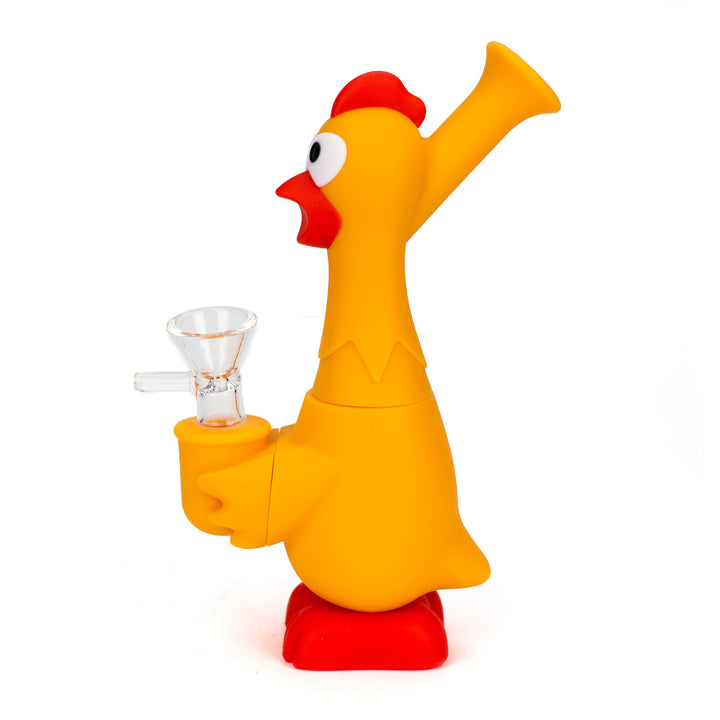 Screaming Chicken Silicone Bong - pilotdiary