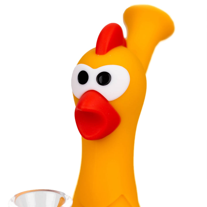 Screaming Chicken Silicone Bong - pilotdiary