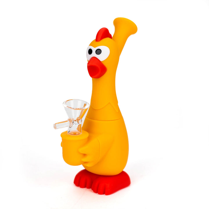Screaming Chicken Silicone Bong - pilotdiary