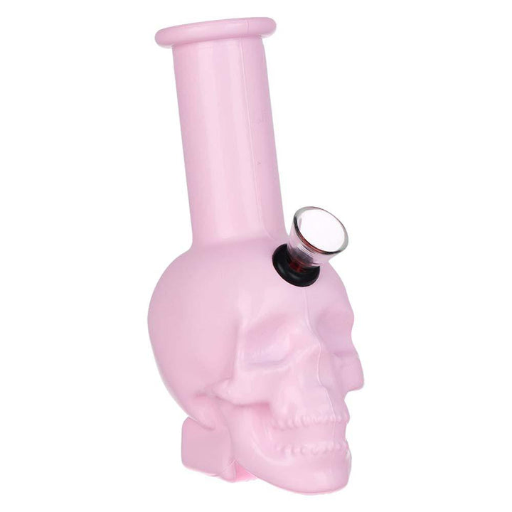 SeshGear Pastel Skull Glass Water Bong - pilotdiary