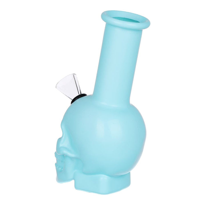 SeshGear Pastel Skull Glass Water Bong - pilotdiary