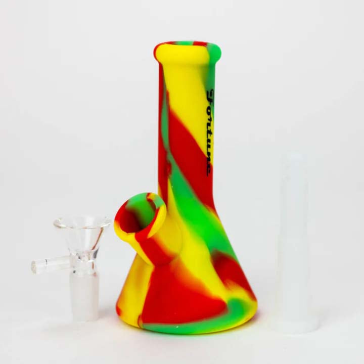 5" Silicone Small Bong Pipe - pilotdiary