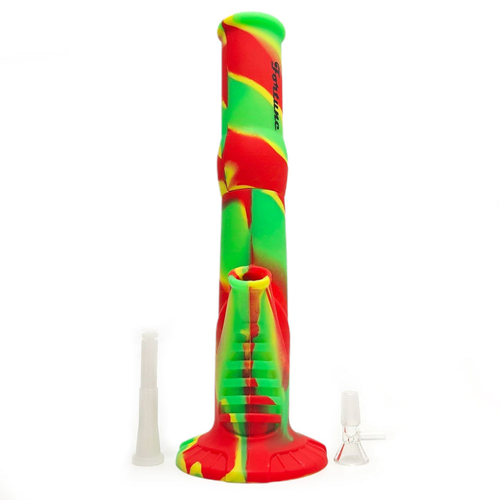 13.5" Silicone Straight Water Pipe - pilotdiary