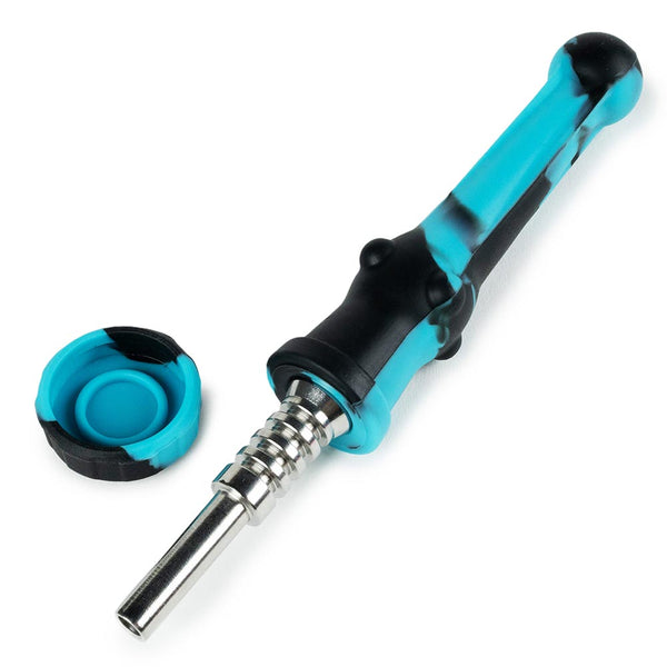 Silicone Nectar Collector Steel Nail with Cap