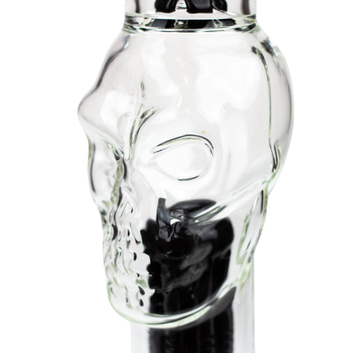 19-Inch Skull Head 6-Arm Tree Perc Bongs - PILOTDIARY