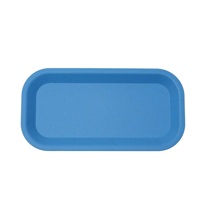 Small Biodegradable Rolling Tray blue