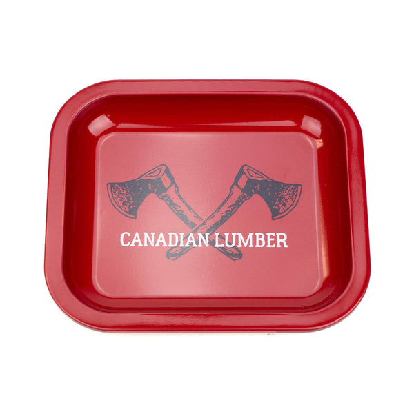 Small Lil’ Red Metal Rolling Tray - PILOTDIARY