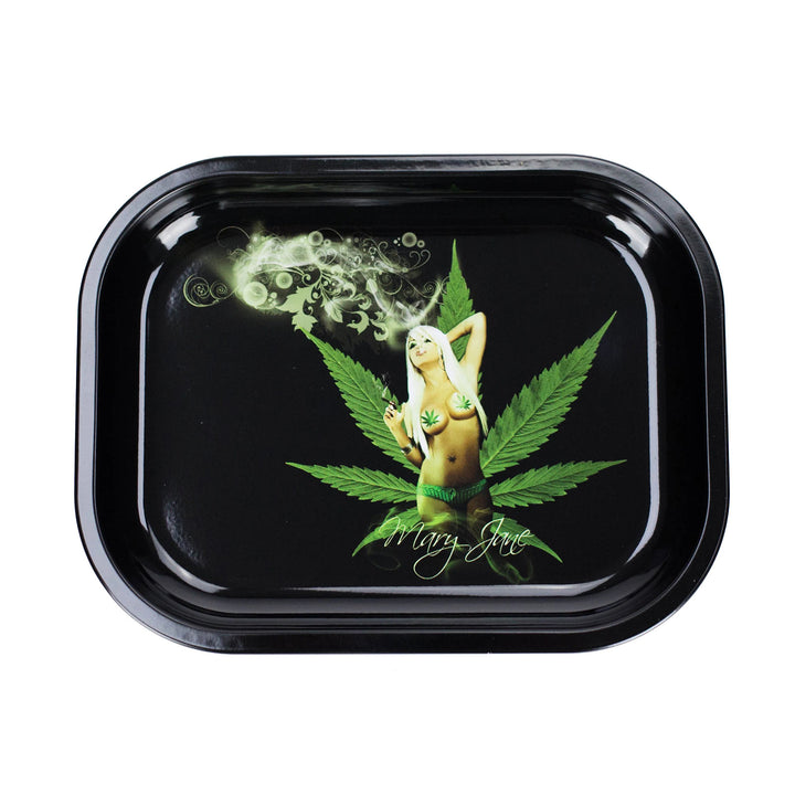 Small Novelty Metal Rolling Tray - PILOTDIARY