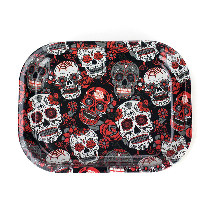 Small Novelty Metal Rolling Tray - PILOTDIARY