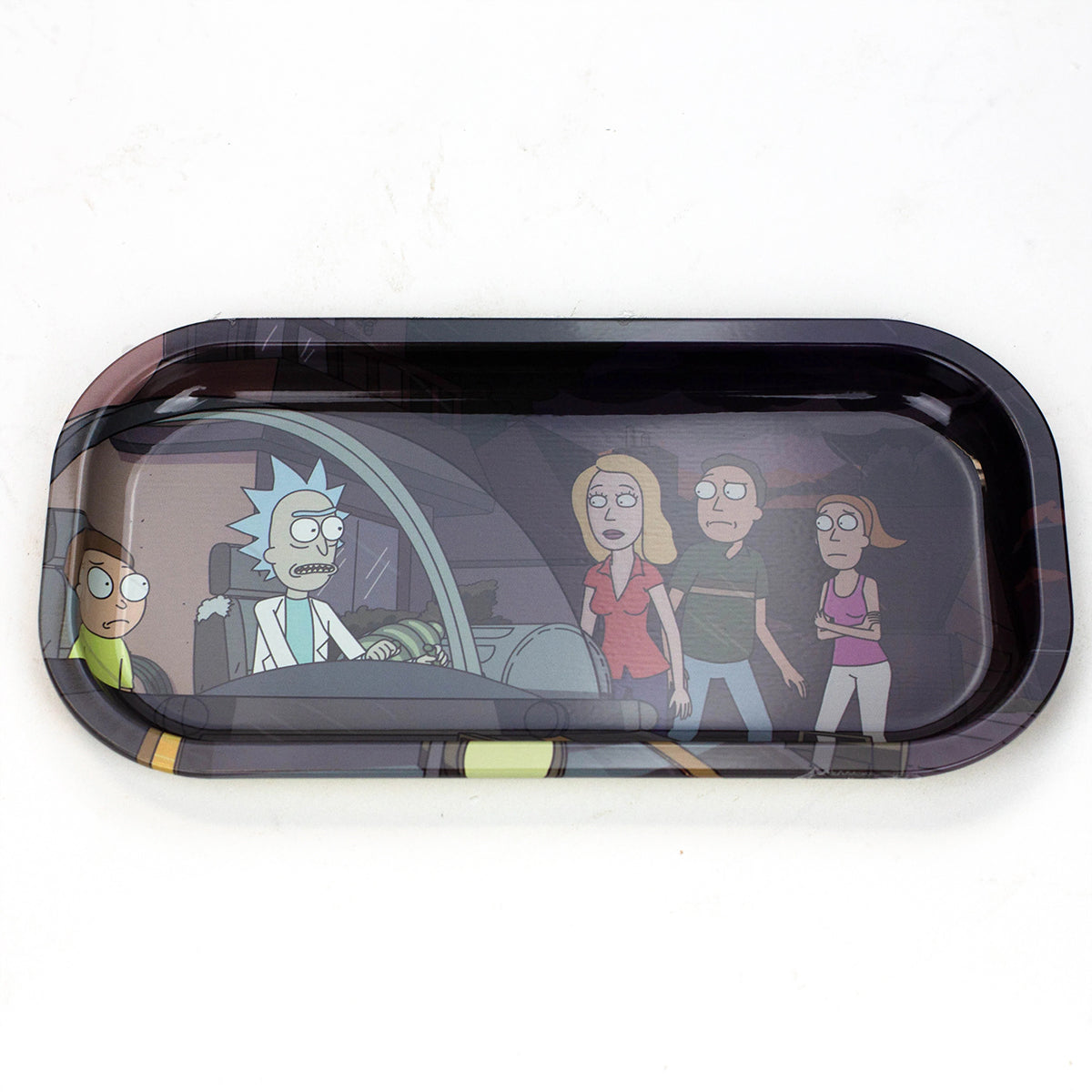 Small Rick and Morty Weed Tray - PILOTDIARY