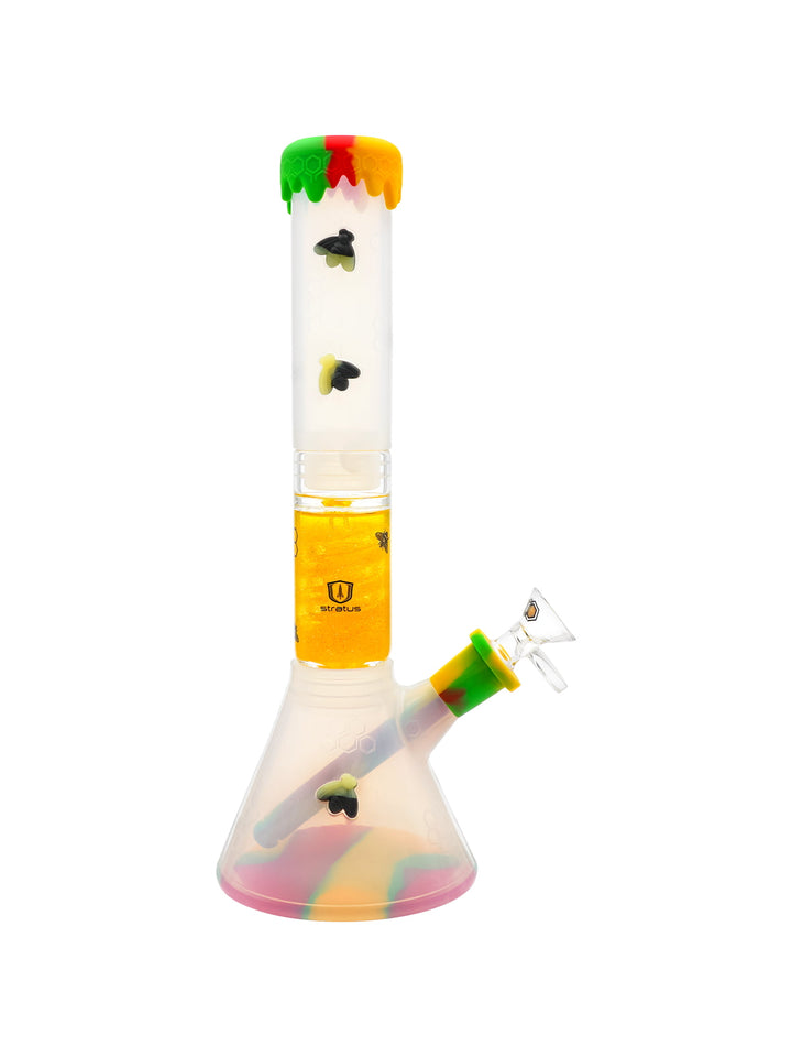 Stratus Bee Silicone Bong with Freezable Perc - PILOTDIARY