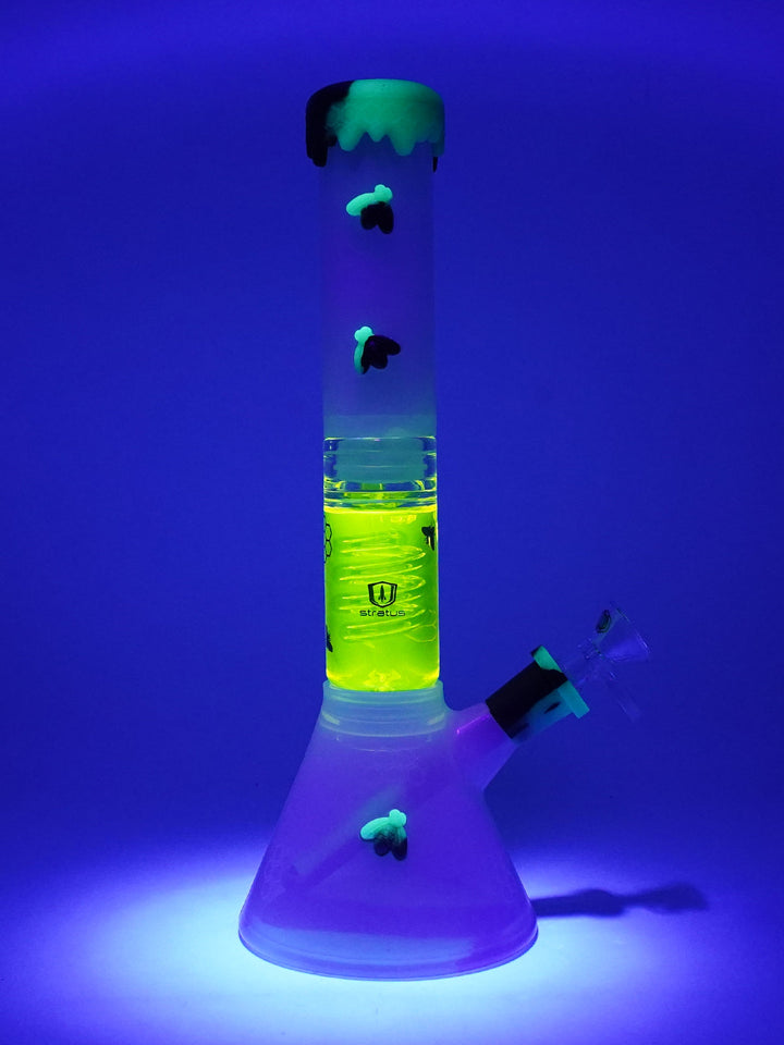 Stratus Bee Silicone Bong with Freezable Perc