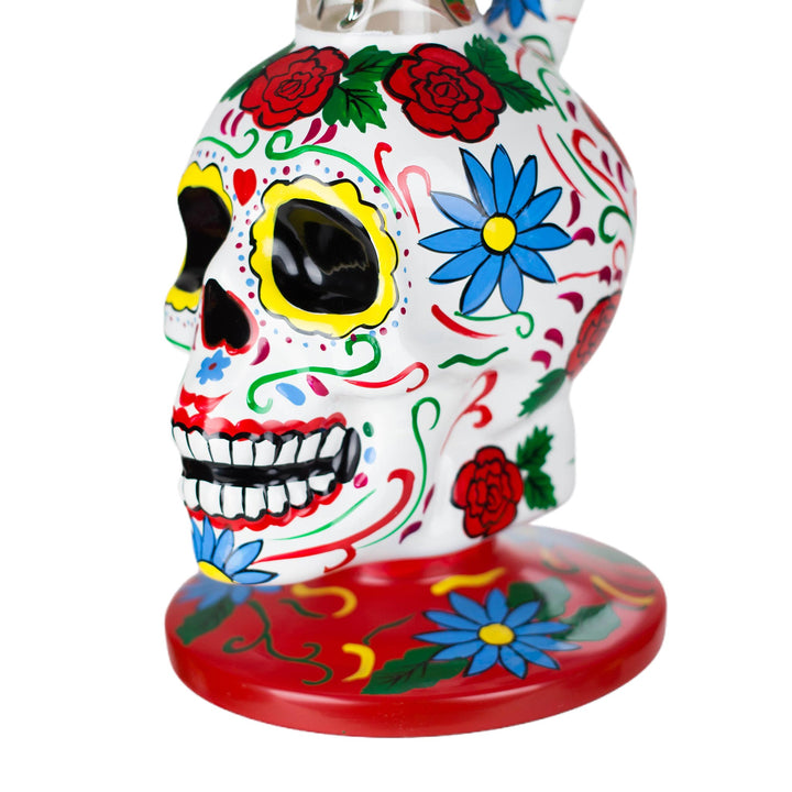 10" Sugar Skull Bong - pilotdiary