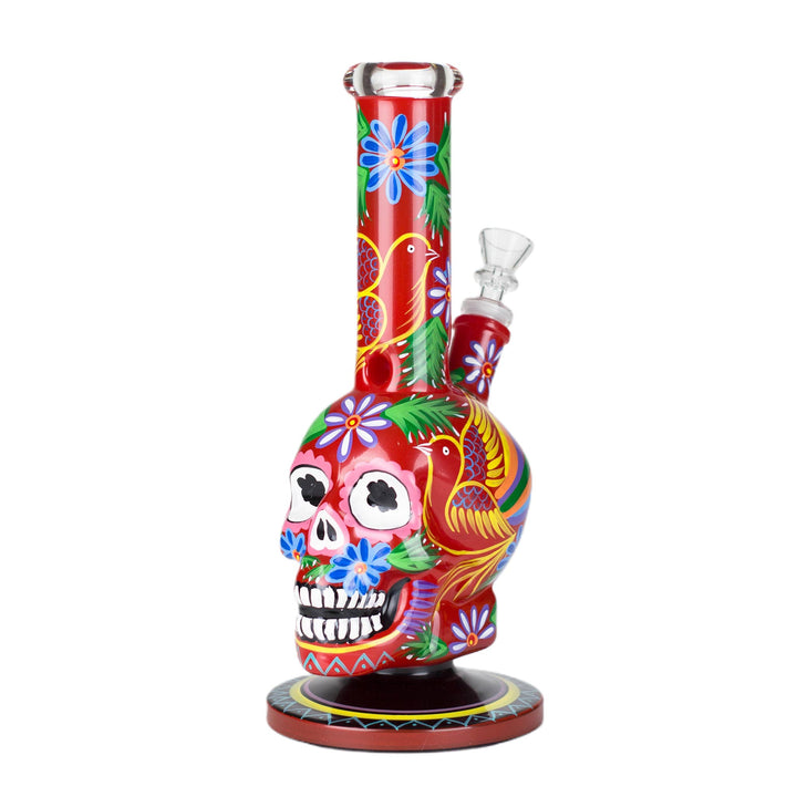 10" Sugar Skull Bong - pilotdiary