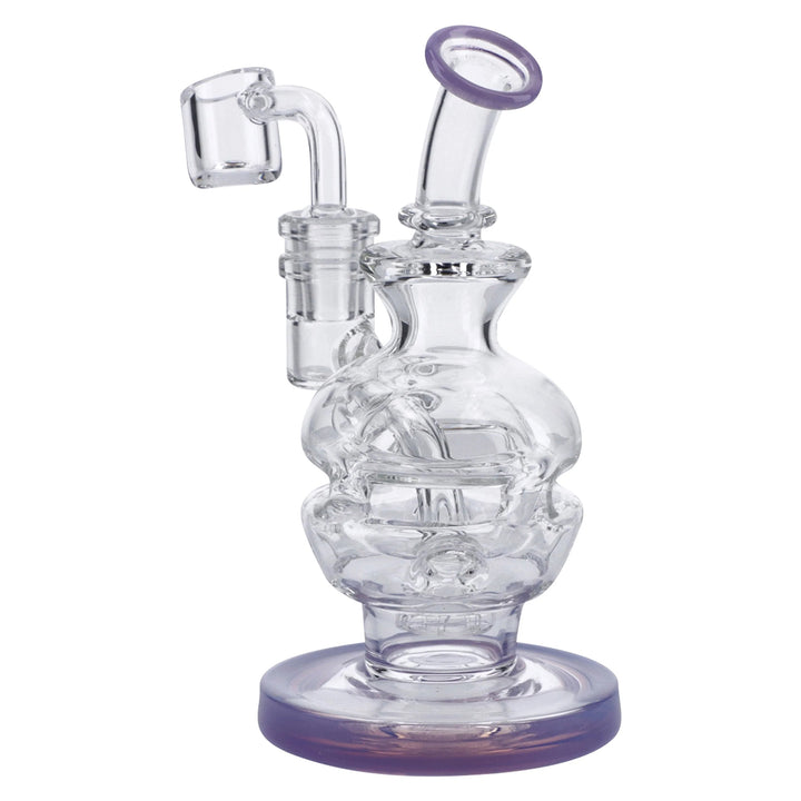 6"  Swiss Perc Recycler Rig - PILOTDIARY