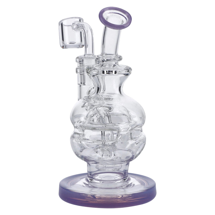 6"  Swiss Perc Recycler Rig - PILOTDIARY