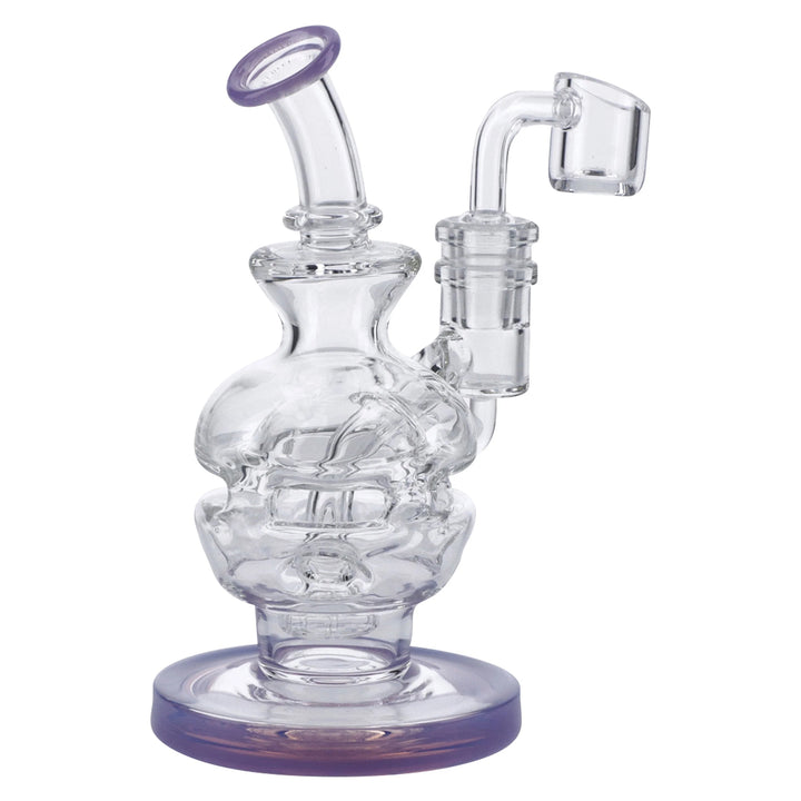 6"  Swiss Perc Recycler Rig - PILOTDIARY