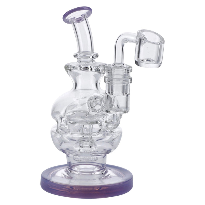 6"  Swiss Perc Recycler Rig - PILOTDIARY