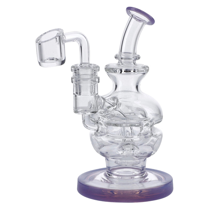 6"  Swiss Perc Recycler Rig - PILOTDIARY