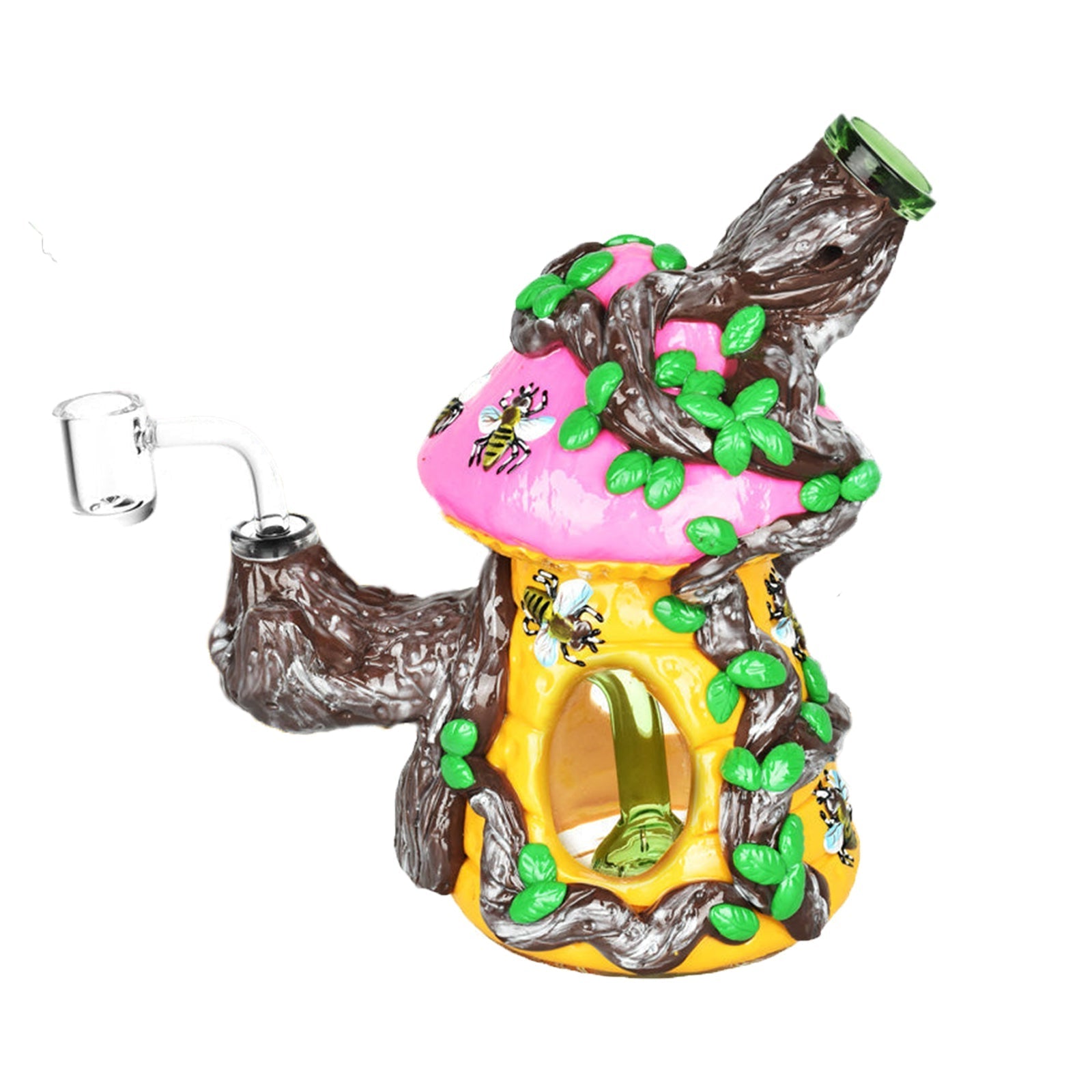 Symbiotic Beehive Glass Dab Rig with Disc percolator – PILOTDIARY