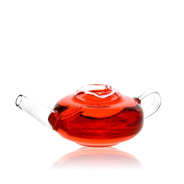 Tea Pot Glycerin Glass Hand Pipe - PILOTDIARY