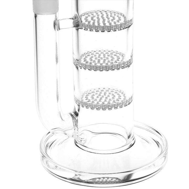 Triple Honeycomb Perc Straight Tube Bong - pilotdiary