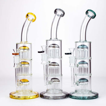 13'' Triple Tree Perc Bong