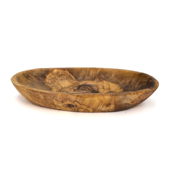 VOW Olive Wood Oval Rolling Tray - PILOTDIARY