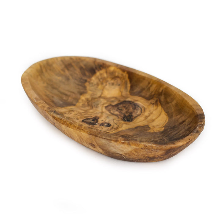 VOW Olive Wood Oval Rolling Tray - PILOTDIARY