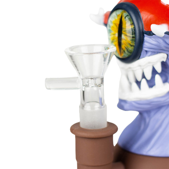 Vinyl Mushroom Monster Bong - pilotdiary