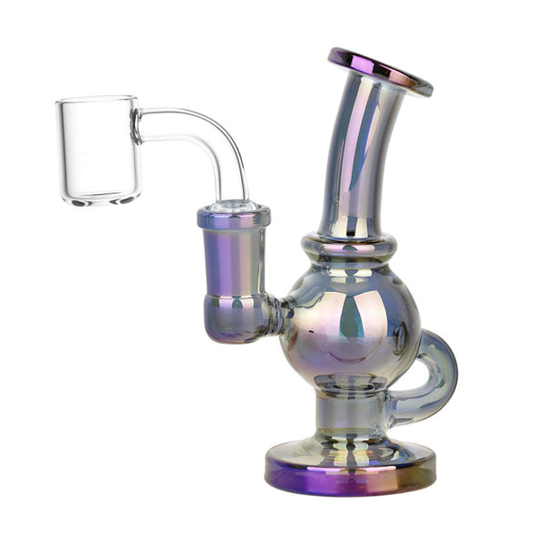 Visible Spectrum Electroplated Glass Ball Dab Rig - PILOTDIARY