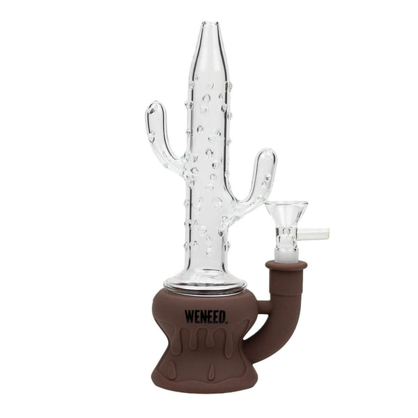 WENEED - 9" Silicone Cactus Bong