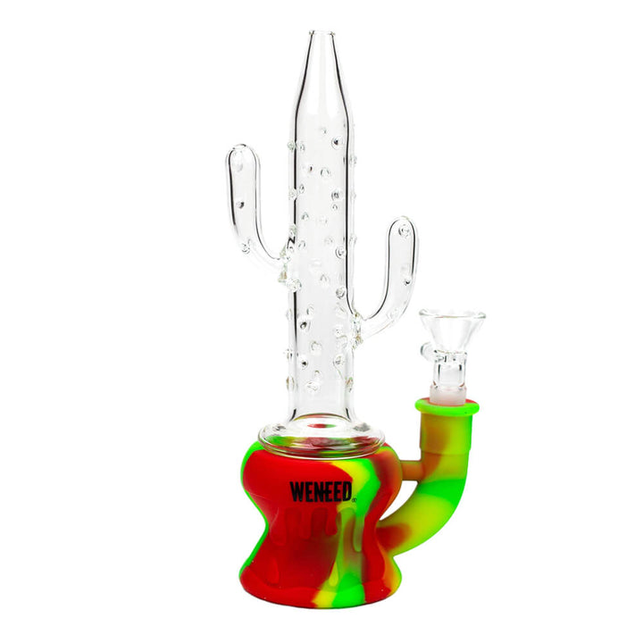 WENEED - 9" Silicone Cactus Bong