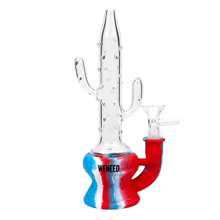 WENEED - 9" Silicone Cactus Bong