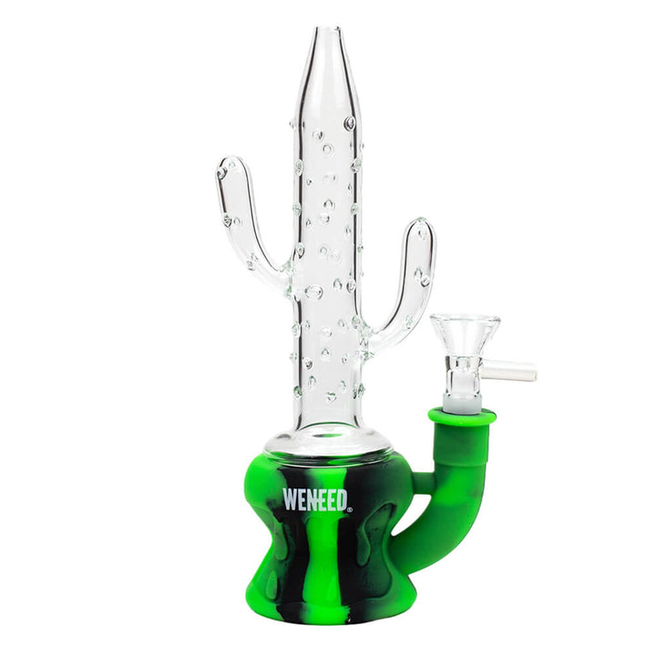 WENEED - 9" Silicone Cactus Bong