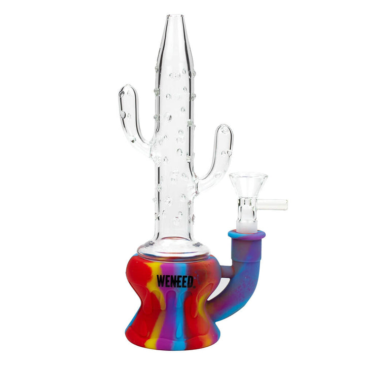 WENEED - 9" Silicone Cactus Bong