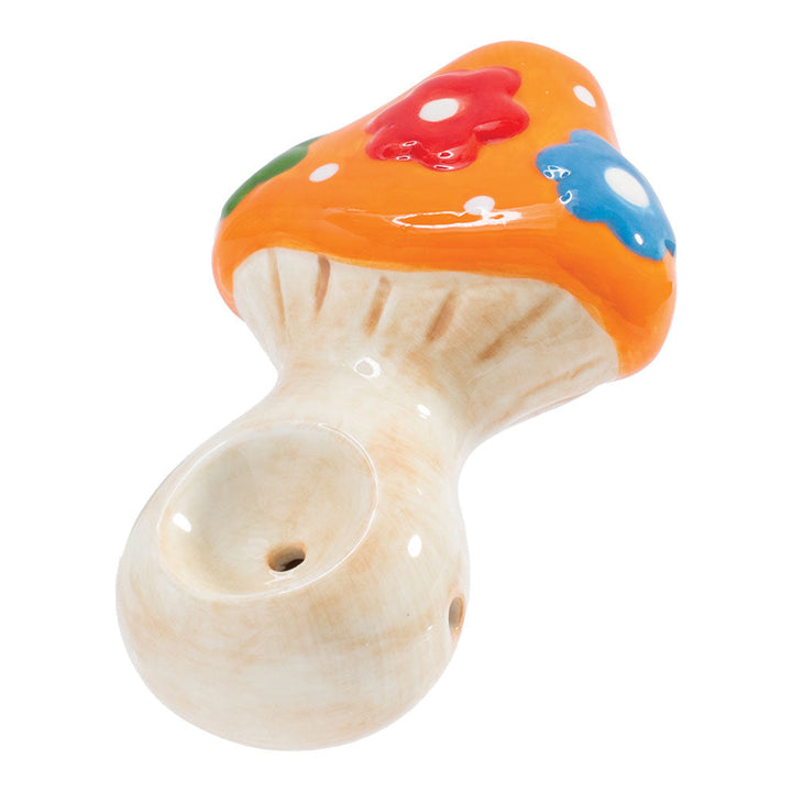 Wacky Bowlz Flower Mushroom Shaped Pipe - PILOTDIARY