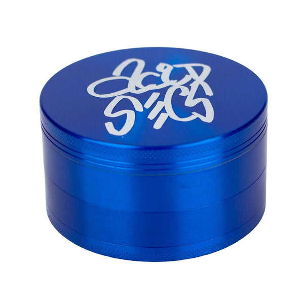 Acid Secs 75mm Metal Herb Grinder in blue color