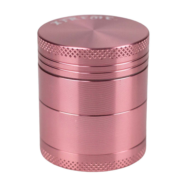 Pink Aluminum Herb Grinder 1.9" with Durable Metal Build and Easy-Twist Function
