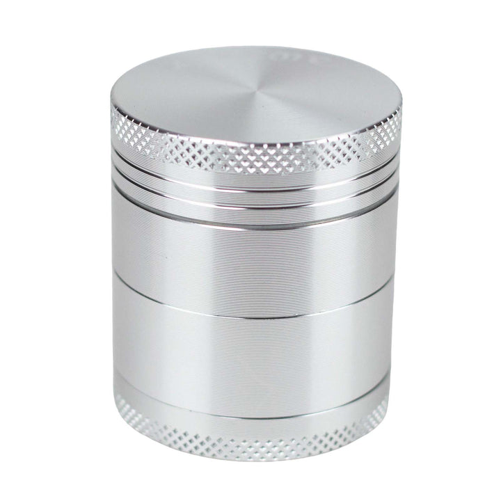 Silver Aluminum Herb Grinder 1.9"