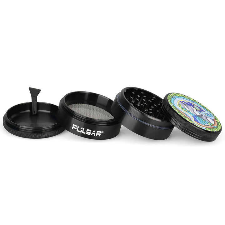 artist series remembering dragon herb grinder 4 pieces